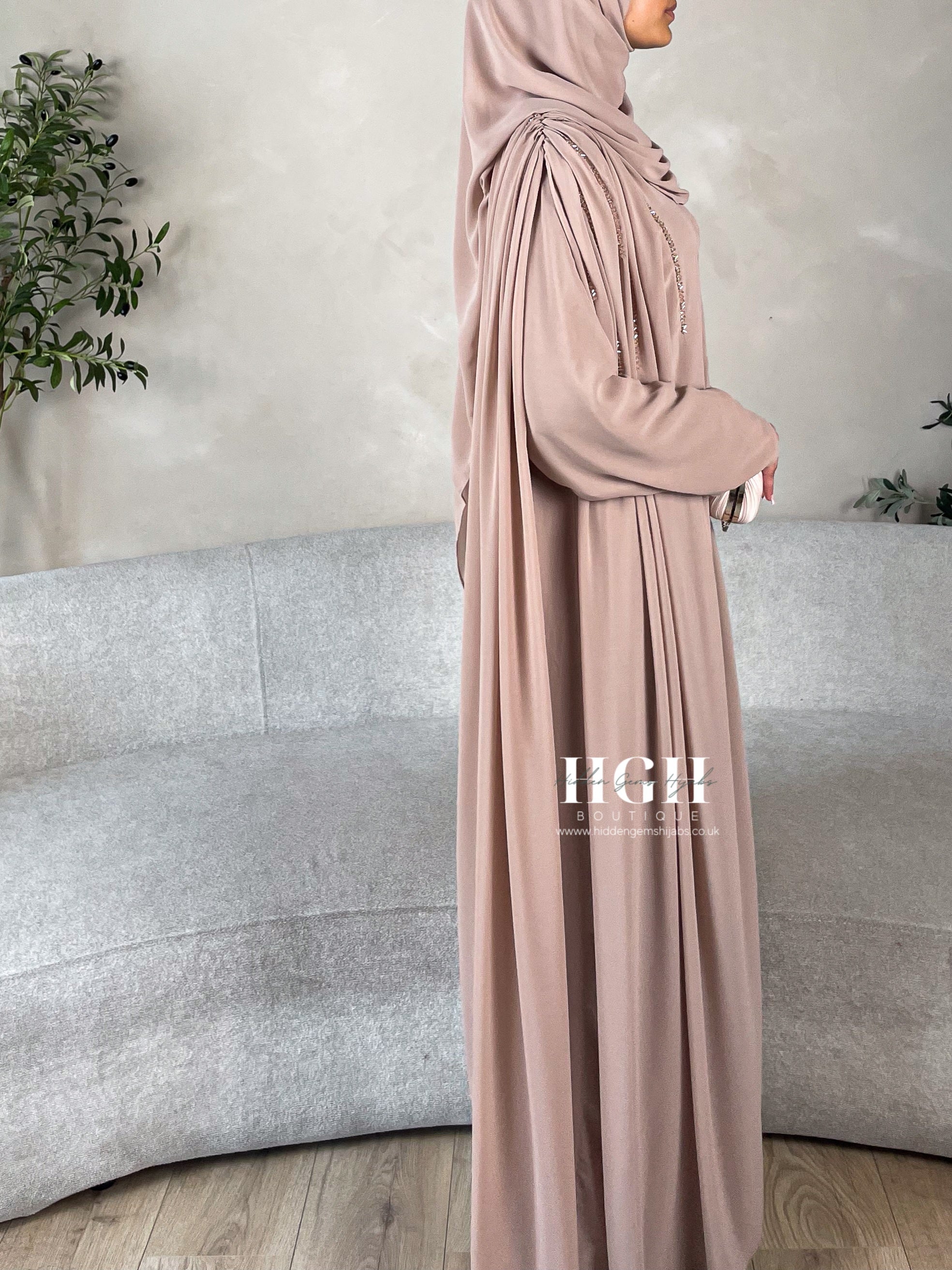 Hiba Embellished Abaya