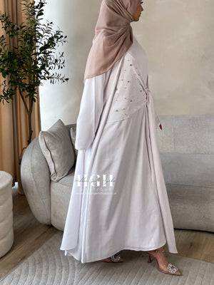 Sale | Embellished Abaya set | 3 Colours