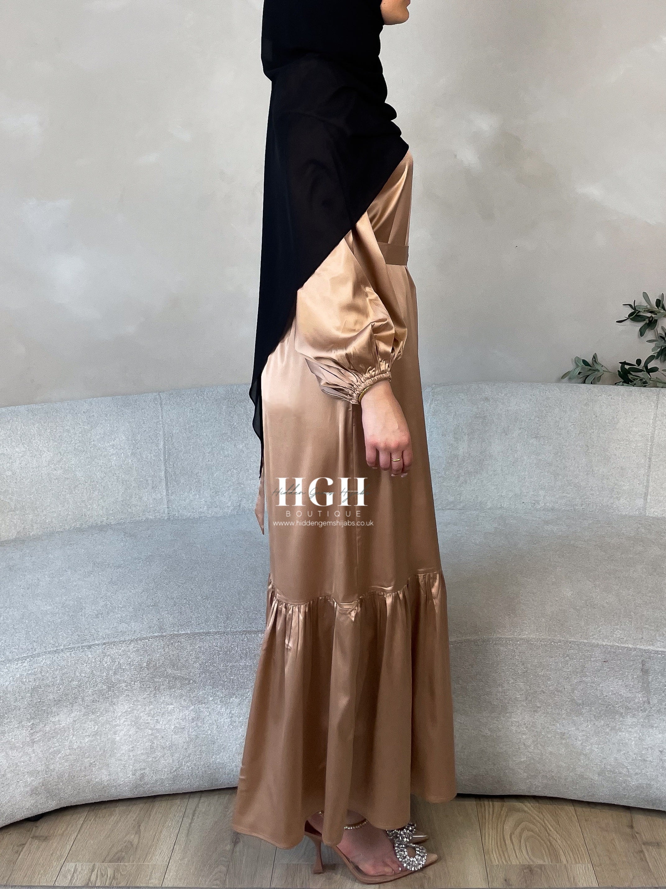 Sale Aana Maxi Dress | Gold