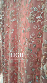 Aya Embellished Abaya | Blush