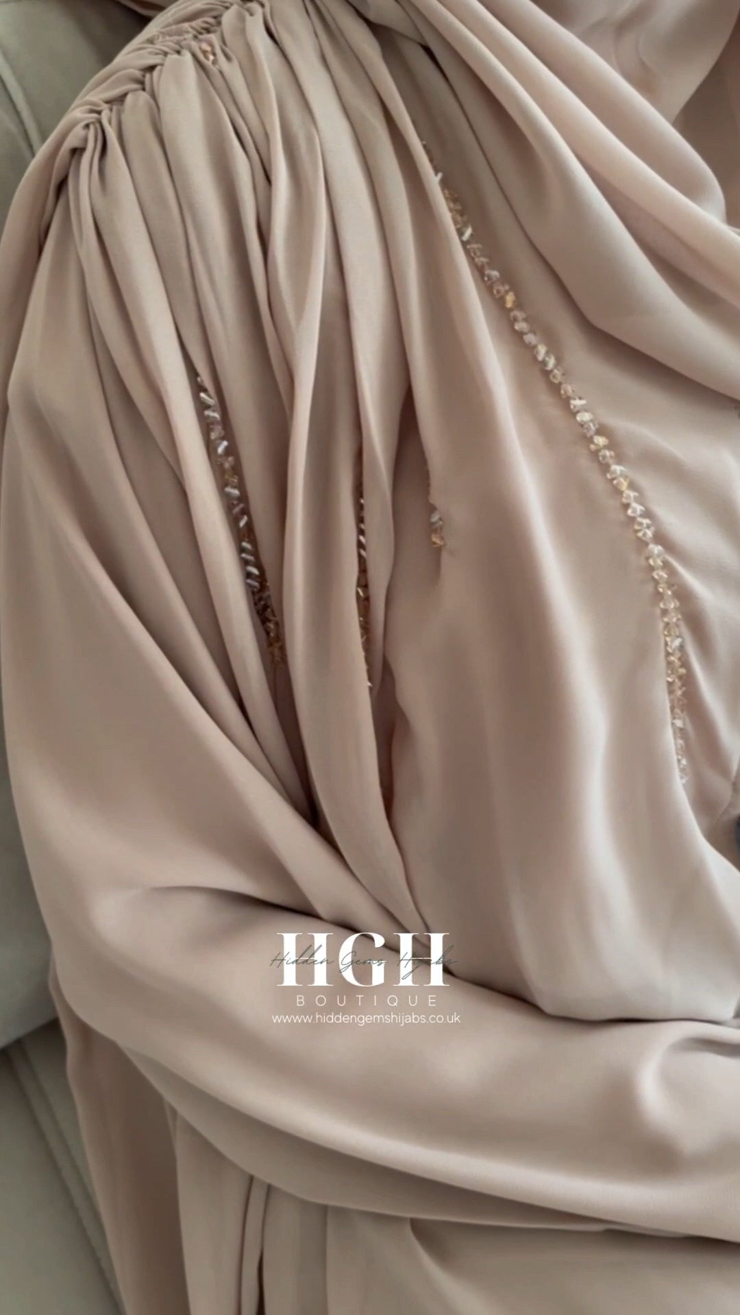 Hiba Embellished Abaya