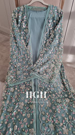 Aya Embellished Abaya | Mint