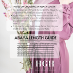 Habiba Open Abaya | Sand