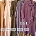 2in1 HijAbaya Prayer Abaya | 5 Colours