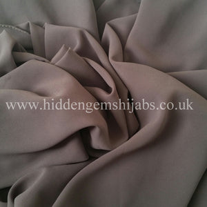 Mink | Maxi Georgette Luxe Hijab