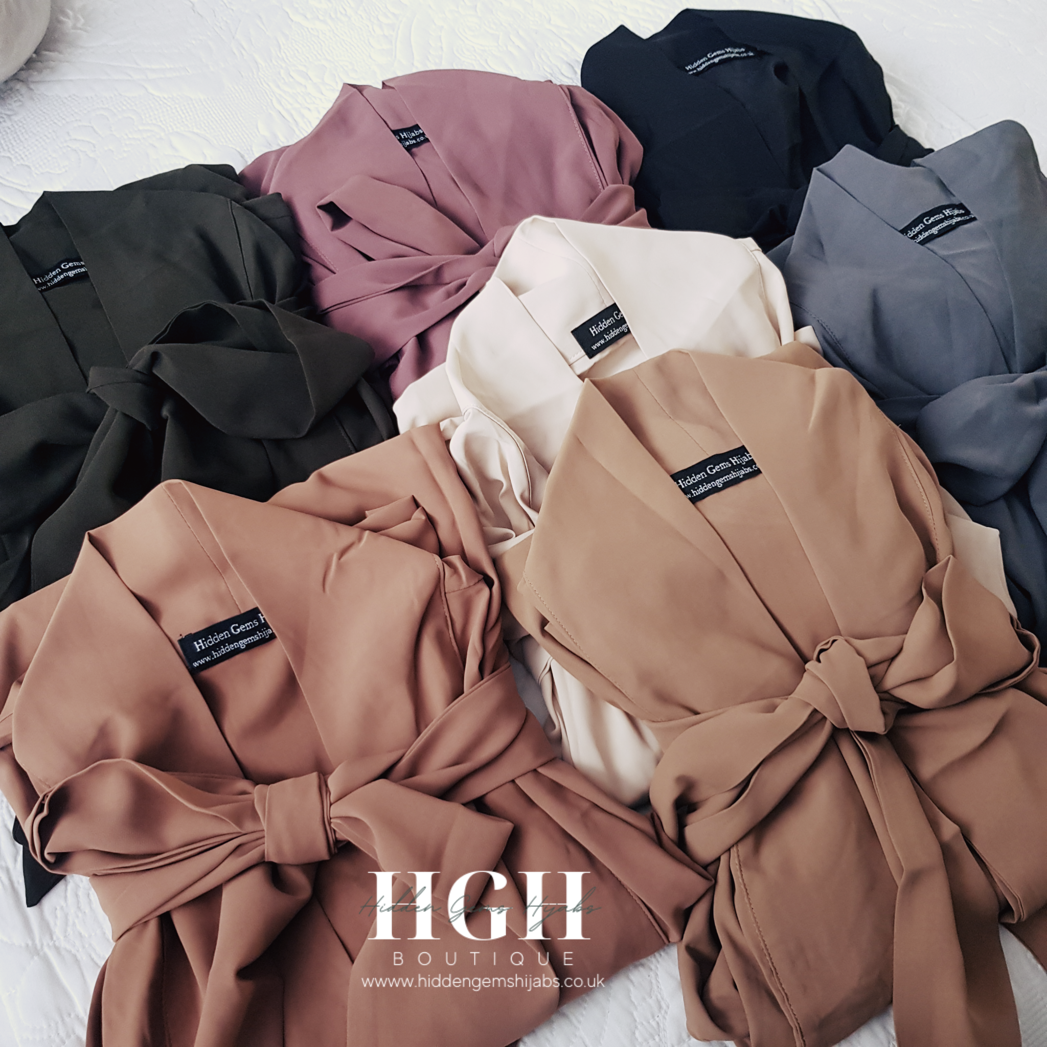 Sale | Habiba Open Abaya | Sand