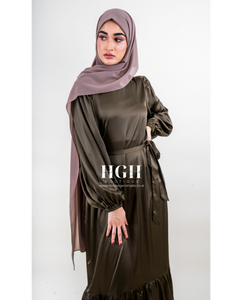 Sale| Aana Maxi Dress | Khaki
