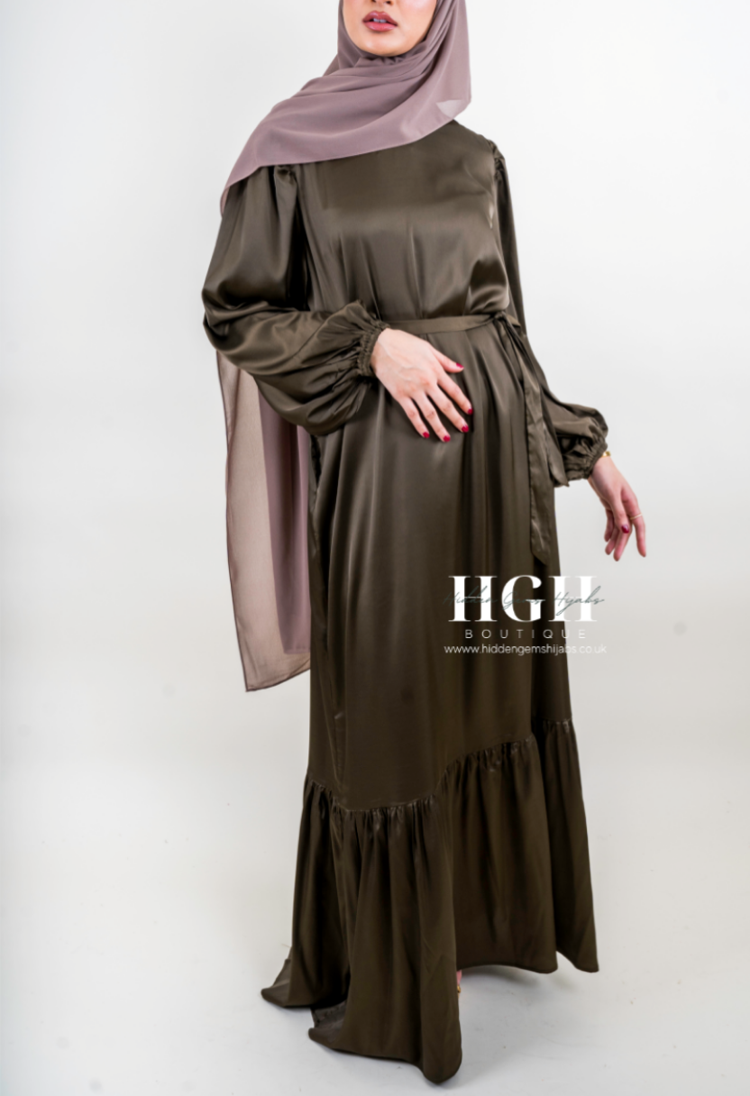 Aana Maxi Dress | Khaki