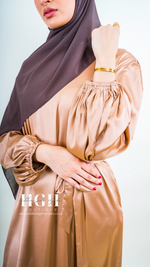 Aana Maxi Dress | Gold