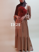 Sale Aana Maxi Dress | Gold