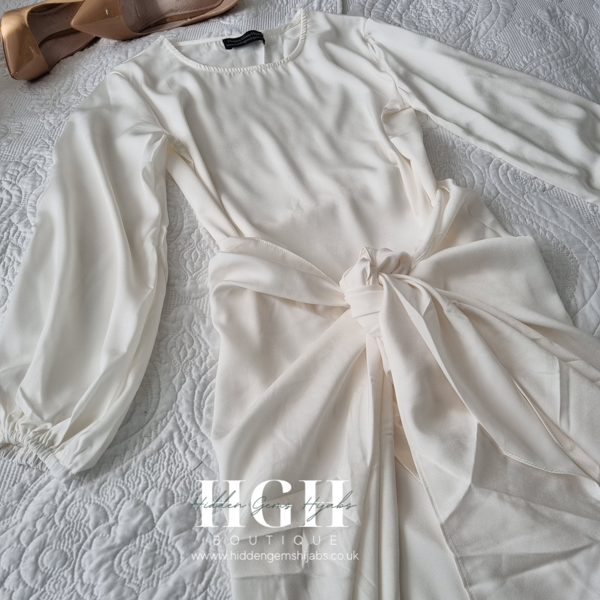 Sale | Satin wrap two piece dress | 6 Colours